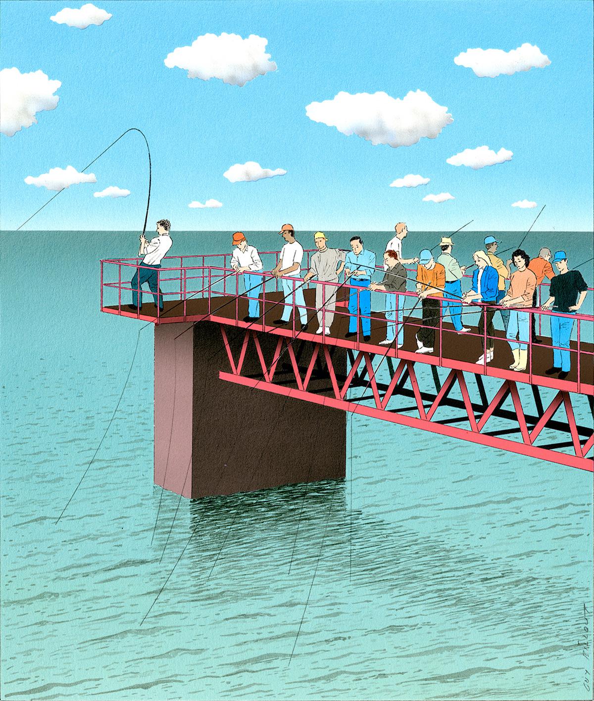 Guy Billout - Fine Art
