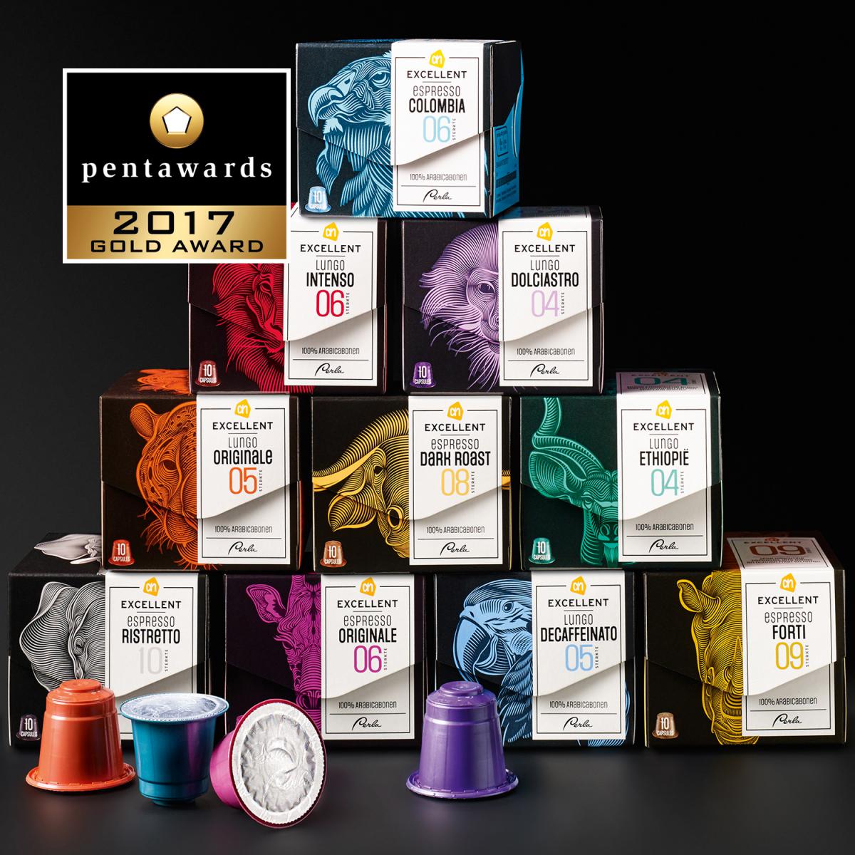 Maarten Rijnen - Package Design for Albert Heijn Coffee